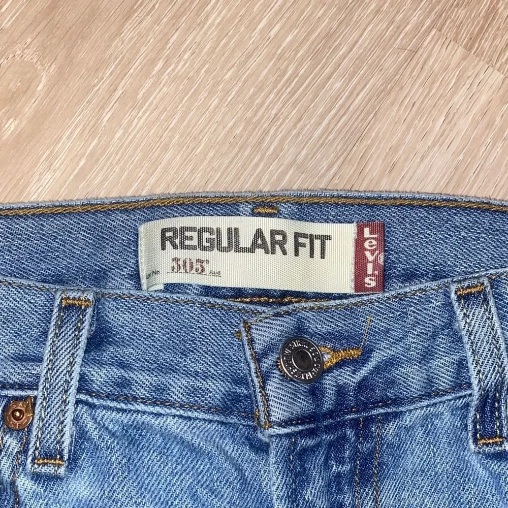 Levi's Light Blue Straight Jeans